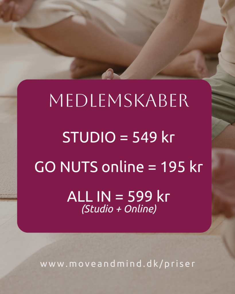 Medlemskaber i Move & Mind Studio