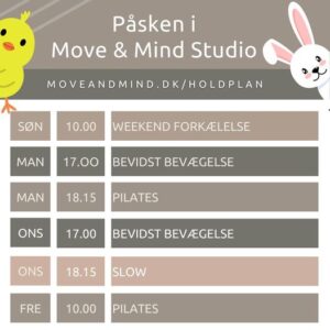 Påsken i Move & Mind Studio